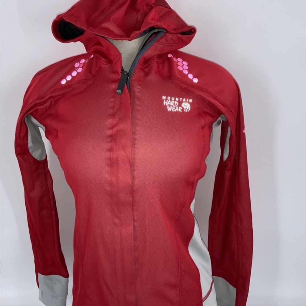 Mountain Hardwear Gray and Red Jacket